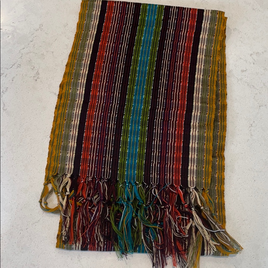 Multi Colored Polyester Scarf